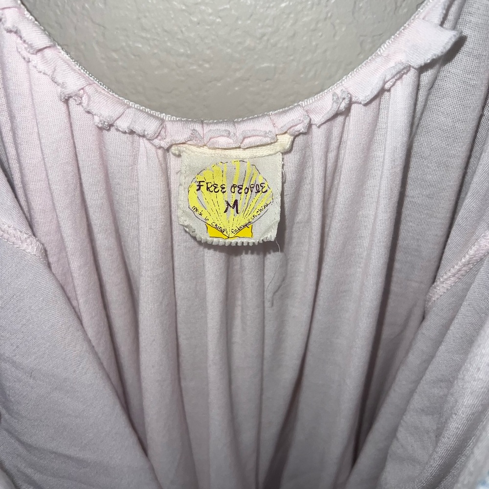 Vintage Free People Crochet Shell Camisole Size M - Picture 10 of 12